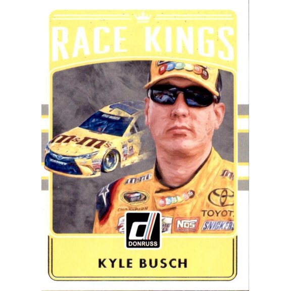 Near Mint Donruss Race Kings #2 M&M's Joe Gibbs Racing Toyota Racing Card