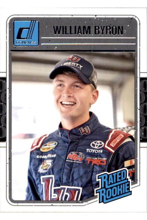 Near Mint Donruss Rated Rookies #30 Liberty University Kyle Busch Motorsports Toyota Racing Card