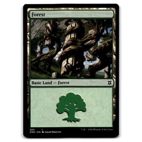 Near Mint Forest Land Magic The Gathering Zendikar Rising #384 Trading Card