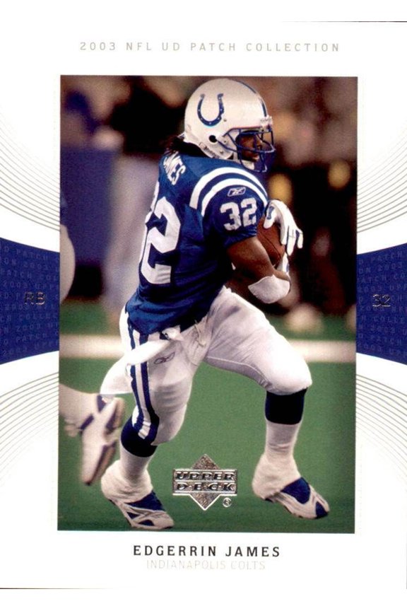 Near Mint NFL Patch Collection #32 Indianapolis Colts Patch Card #32 Indianapolis Colts NFL Football Trading Card