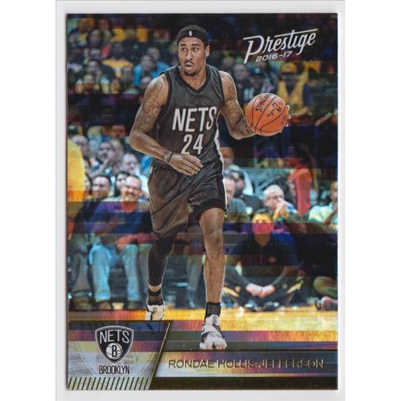 Near Mint+ Panini Prestige Base Horizon Brooklyn Nets Rondae Hollis-Jefferson #144 Parallel Brooklyn Nets NBA Basketball Trading Card