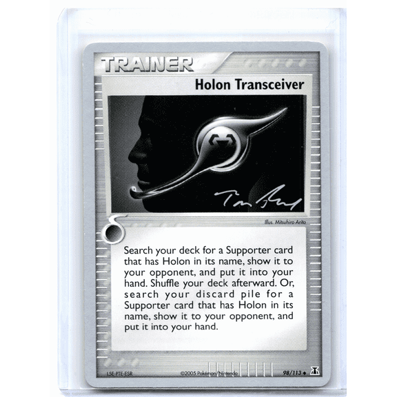 Near Mint Pokemon World Championship Decks Holon Transceiver 98/113 Uncommon Nonholo Trading Card