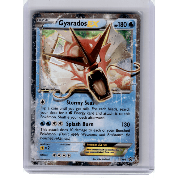 Near Mint Pokemon XY Black Star Promo Gyarados EX Holo #XY106 English 2016