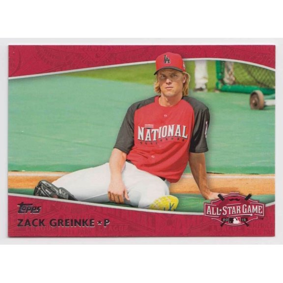 Near Mint+ Topps Update MLB All-Star Game Access Zack Greinke #MLB-12 Insert MLB Dodgers Card Los Angeles Dodgers MLB Baseball Trading Card
