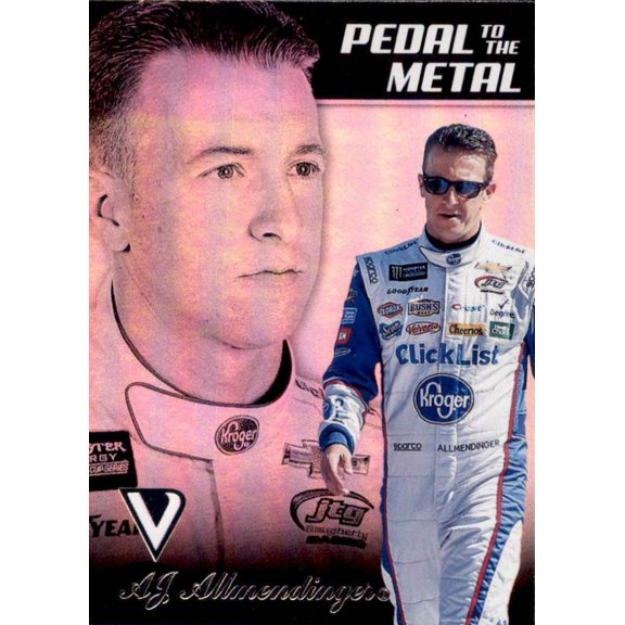 Near Mint Victory Lane Pedal To The Metal #1 JTG Daugherty Racing Racing Card