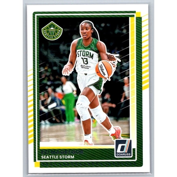 Near Mint or Better 2025 Donruss WNBA Seattle Storm Ezi Magbegor #45 Basketball Card