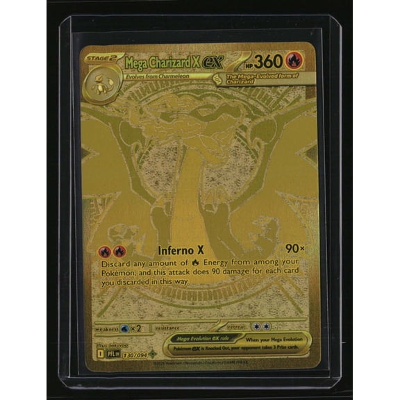 Near Mint or Better ME02 Phantasmal Flames Mega Charizard X ex #130/094 Trading Card