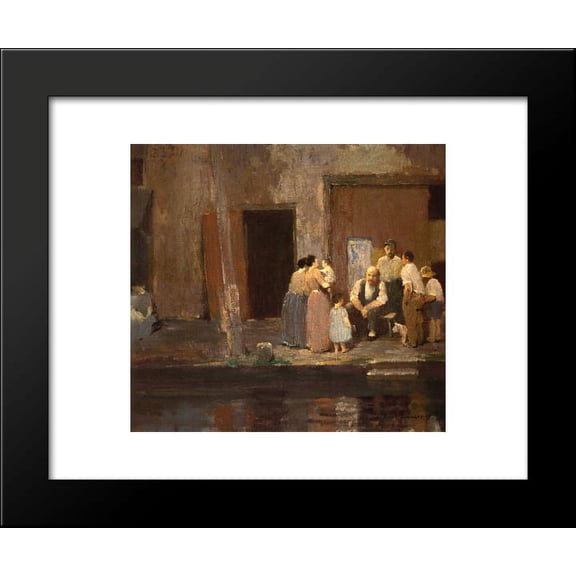 Near the Blacksmith's Shop 20x24 Framed Art Print by Robert Spencer