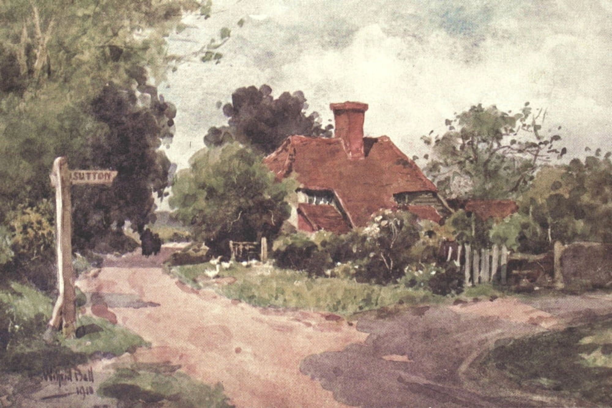 Nearing Sutton Canvas Art - Wilfrid Ball (18 x 24)