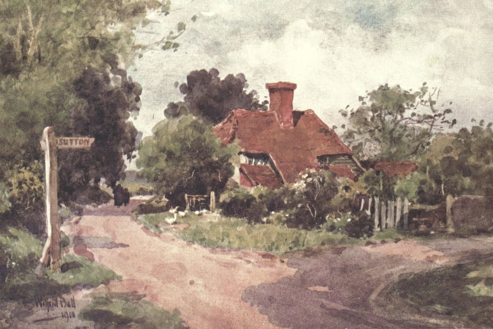 Nearing Sutton Canvas Art - Wilfrid Ball (24 x 36)