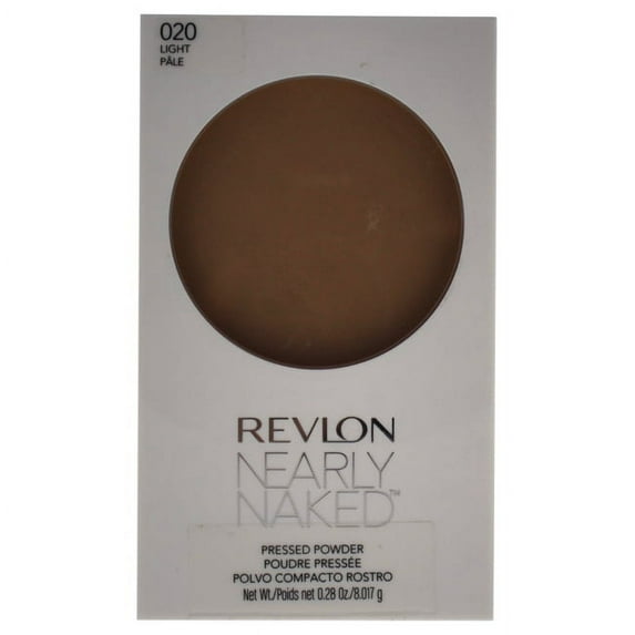 Nearly Naked Pressed Powder - # 020 Light by Revlon for Women - 0.28 oz Powder