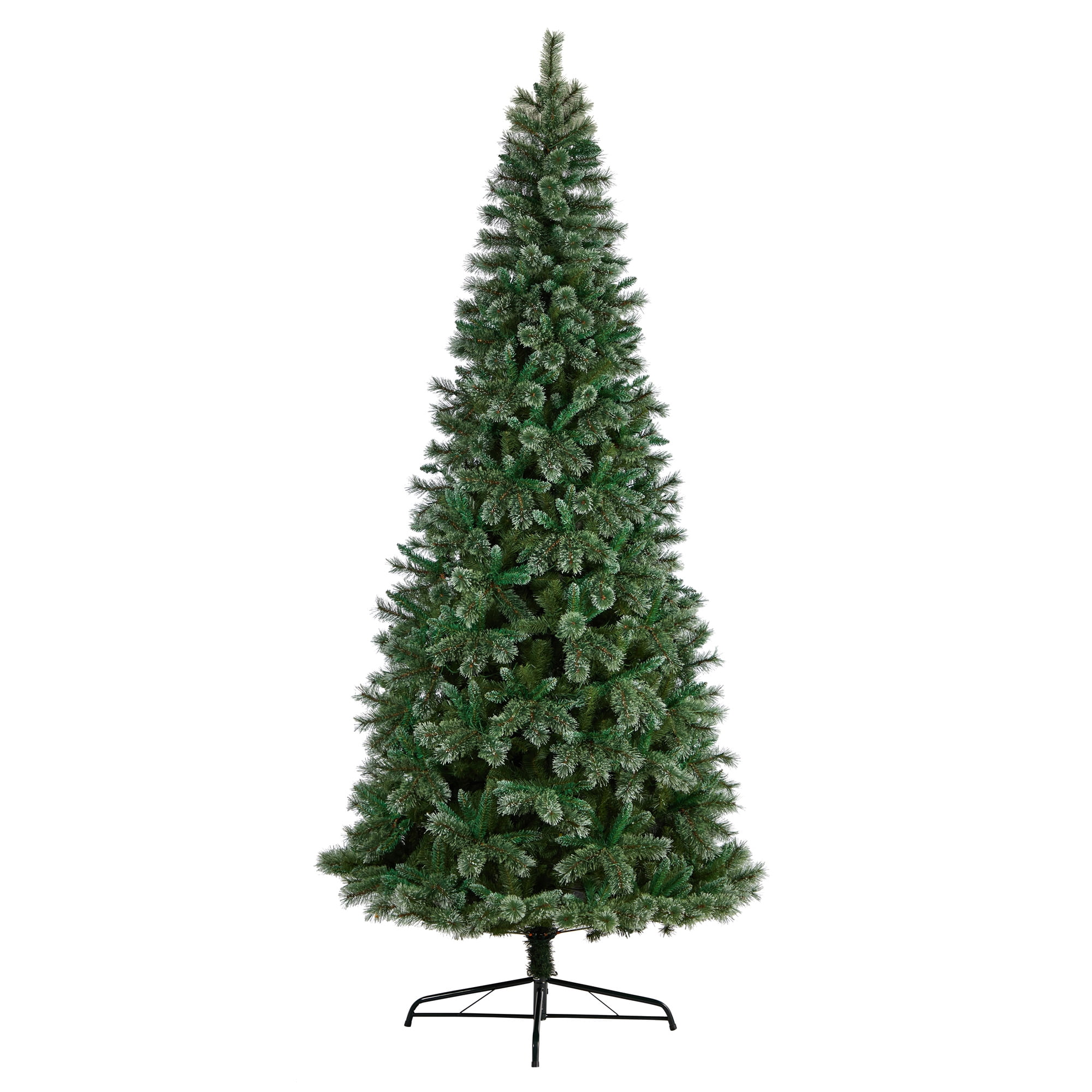 Nearly Natural 10ft. Wisconsin Slim Snow Tip Pine Artificial