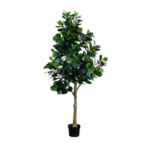 Nearly Natural 13ft. Artificial Fiddle Leaf Fig Tree