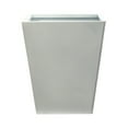 thumbnail image 1 of Nearly Natural 15" Classic Square Metal Planter, 1 of 3