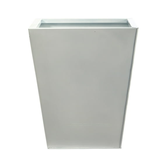 Nearly Natural 15" Classic Square Metal Planter