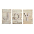 thumbnail image 1 of Nearly Natural 15" Rustic JOY Wall Art, Beige, 1 of 4