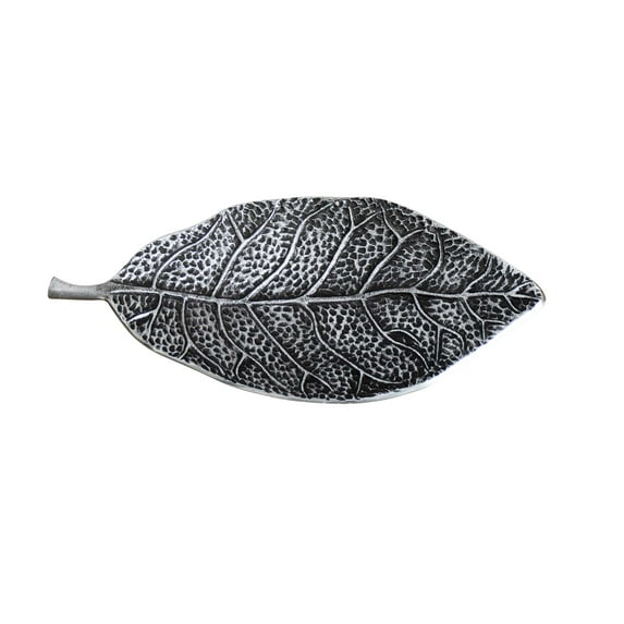 Nearly Natural 16in. Antique Leaf Decorative Accent Tray