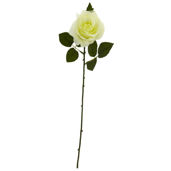 Nearly Natural 18” Rose Artificial Flower (Set of 24)