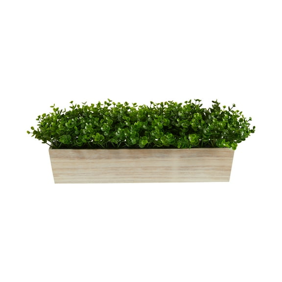 Nearly Natural 19in. Eucalyptus Artificial Plant in Decorative Planter
