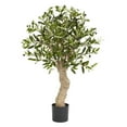 thumbnail image 1 of Nearly Natural 2.5' Olive Artificial Tree, 1 of 4