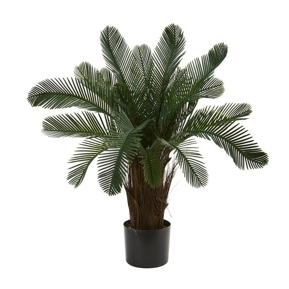 Nearly Natural 2' Cycas Artificial Tree, UV Resistant (Indoor/Outdoor)