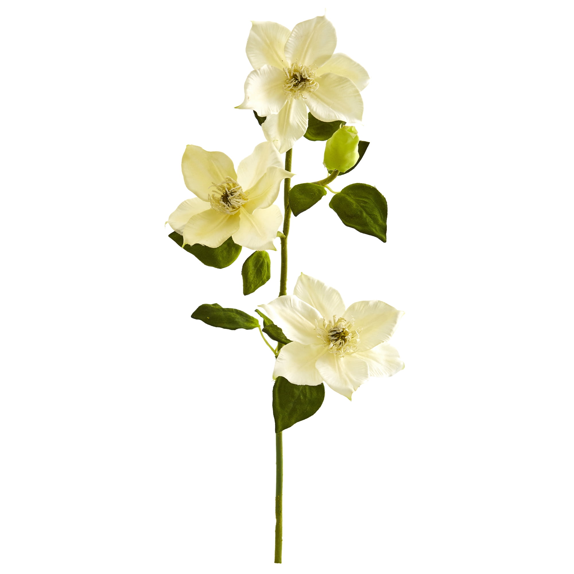 Nearly Natural 20in. Artificial Flower Spray (Set of 6), Cream