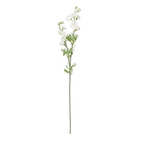 Nearly Natural 2136-S12-WH 24 in. Dancing Daisy Artificial Flower, White - Set of 12