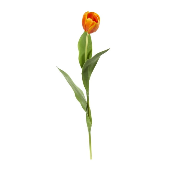 Nearly Natural 22in. Tulip Artificial Flower (Set of 8), Orange