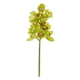 thumbnail image 1 of Nearly Natural 23in. Cymbidium Orchid Artificial Flower (Set of 3), 1 of 2