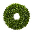 thumbnail image 1 of Nearly Natural 25in. Eucalyptus Artificial Wreath, 1 of 3
