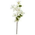 thumbnail image 1 of Nearly Natural 26in. White Dogwood Artificial Flower (Set of 12), 1 of 1