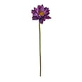 thumbnail image 1 of Nearly Natural 28in. Lotus Artificial Flower (Set of 4), Purple, 1 of 3