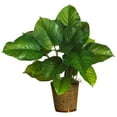 thumbnail image 1 of Nearly Natural 29" Large Leaf Philodendron Artificial Plant (Real Touch), Green, 1 of 1