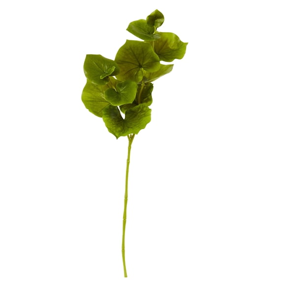 Nearly Natural 29" Lotus Leaf Artificial Plant (Set of 12), Green