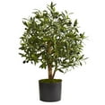 thumbnail image 1 of Nearly Natural 29" Olive Artificial Tree, 1 of 3