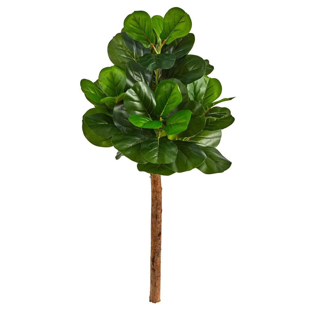 Lifelike 3.5' Fiddle Leaf Fig Artificial Tree in Plastic
