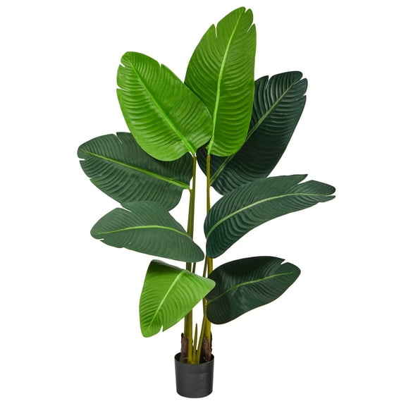 Nearly Natural 3.5' Travelers Palm Artificial Tree - 6"