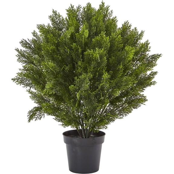Nearly Natural 3' Cedar Bush Artificial Plant (Indoor/Outdoor), Green