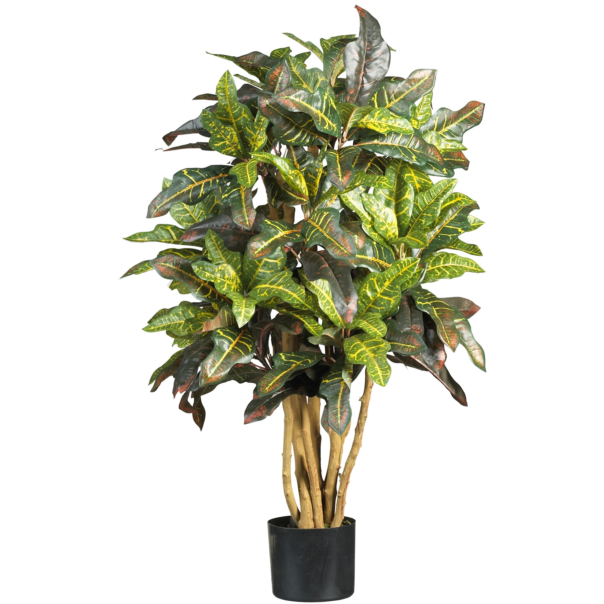 Nearly Natural 3' Croton Artificial Tree