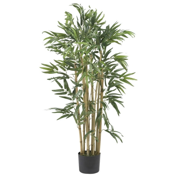Nearly Natural 3' Multi Bambusa Bamboo Artificial Tree, Green