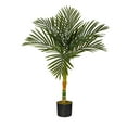 thumbnail image 1 of Nearly Natural 3' Single Stalk Golden Cane Artificial Palm Tree, 1 of 4