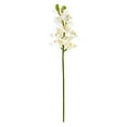 thumbnail image 1 of Nearly Natural 30in. Cymbidium Orchid Artificial Flower (Set of 6), White, 1 of 2