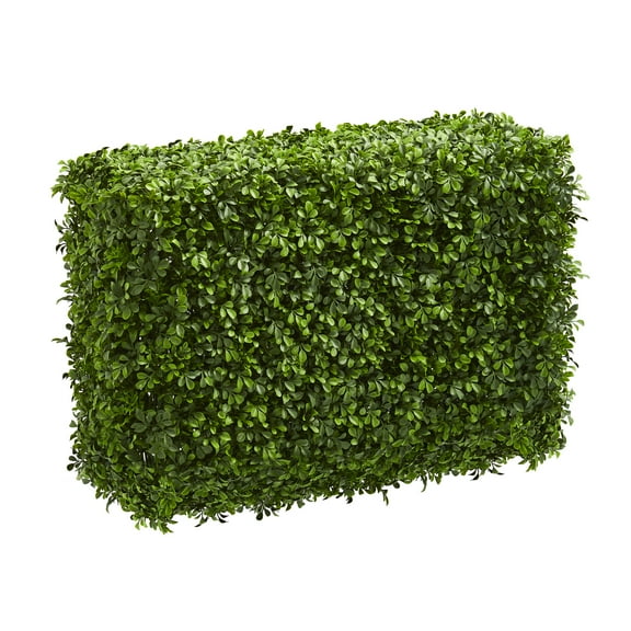 Nearly Natural 30in. Eucalyptus Artificial Hedge, Green