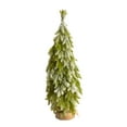 thumbnail image 1 of Nearly Natural 35in. Snow Flocked Down Swept Holiday Artificial Christmas Tree in Burlap Base, 1 of 4