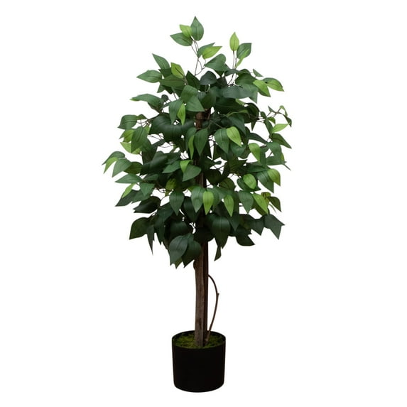 Nearly Natural 3ft. Artificial Double Trunk Ficus Tree