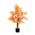 thumbnail image 1 of Nearly Natural 3ft. Autumn Deluxe Maple Artificial Fall Tree, 1 of 7