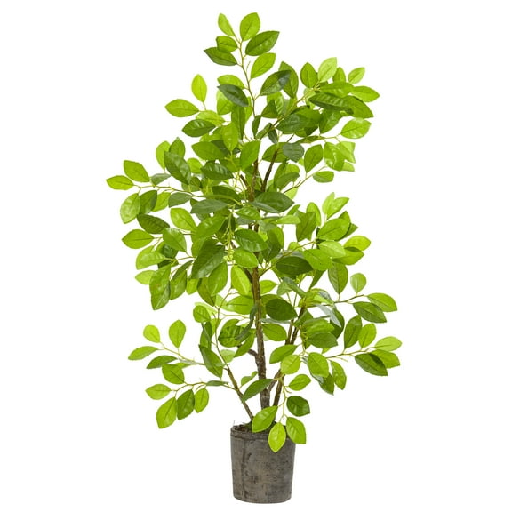Nearly Natural 3ft. Ficus Artificial Tree in Planter