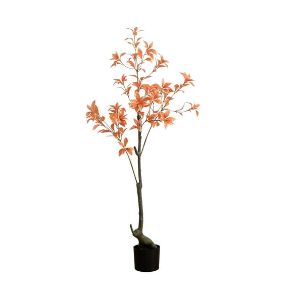 Nearly Natural 4.5ft. Autumn Pieris Artificial Fall Tree