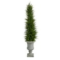 thumbnail image 1 of Nearly Natural 4.5ft Cypress Artificial Tree in Urn UV Resistant, 1 of 4