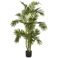 thumbnail image 1 of Nearly Natural 4' Areca Palm Artificial Tree, 1 of 2